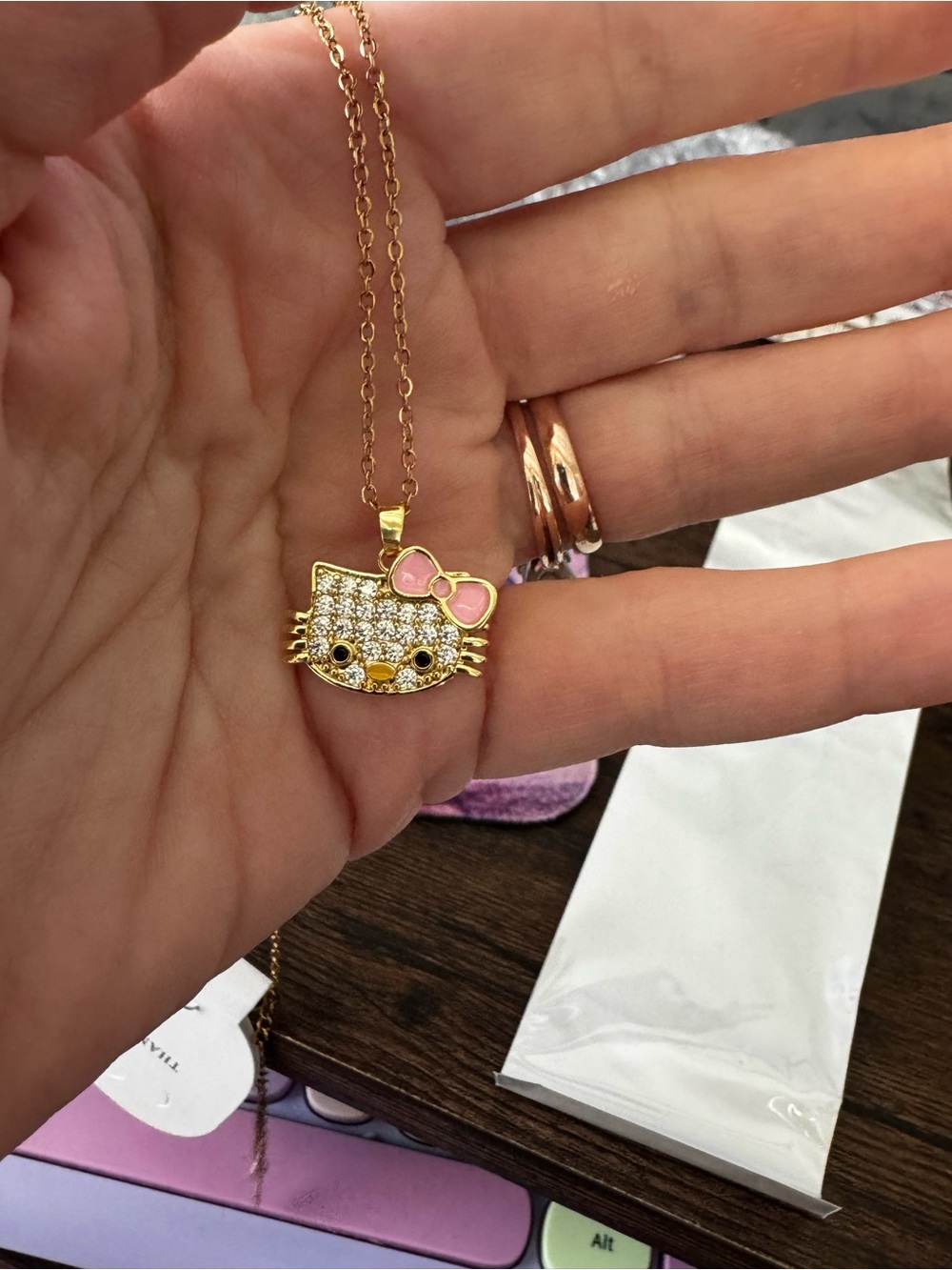 Played Hello Kitty Pendant Necklace